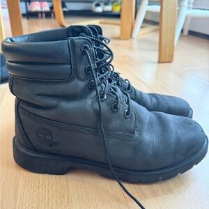 Timberland Men's Dark Leather Boots